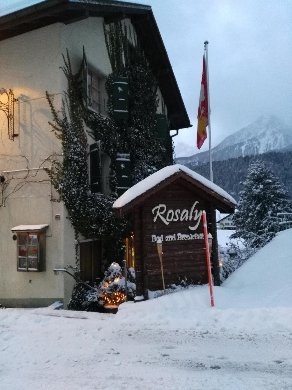 B&B Rosaly Chateau-d'Oex Dış mekan fotoğraf
